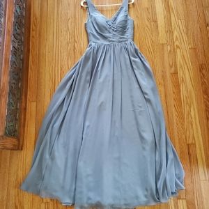Azazie Keyla Bridesmaid Dress in Dusty Blue